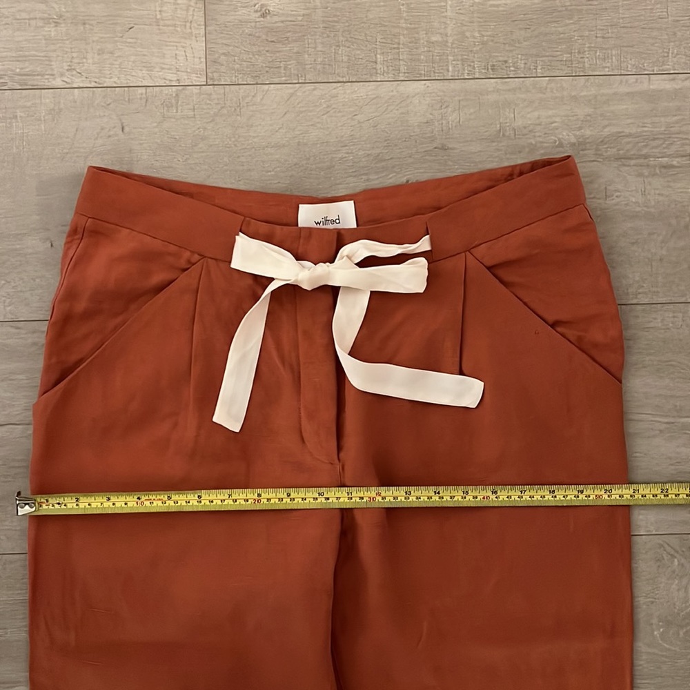 Aritzia Wilfred terracotta pants - Picture 10 of 11